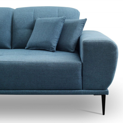 Sedací souprava s polštáři UNKY - modrá