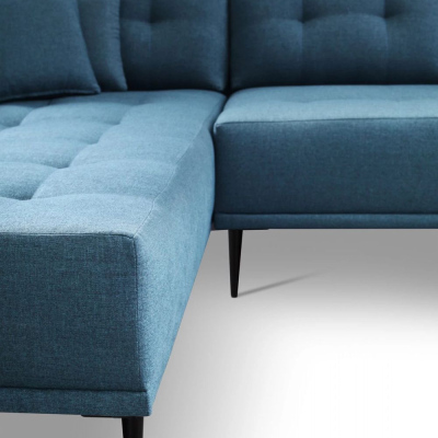 Sedací souprava s polštáři UNKY - modrá