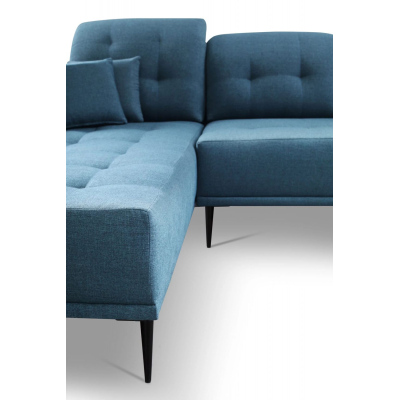 Sedací souprava s polštáři UNKY - modrá