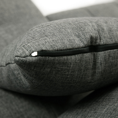 Sedačka do U na každodenní spaní BALTIMORE - bílá