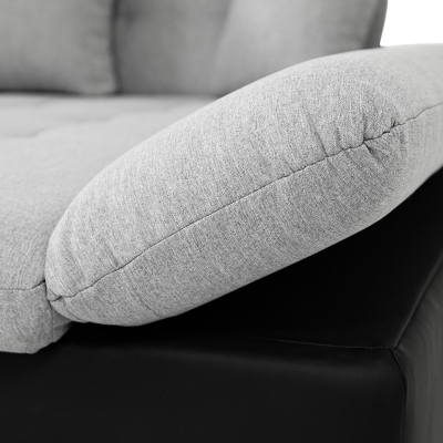 Moderní rohová sedačka HARUKA - žlutá 2, levý roh