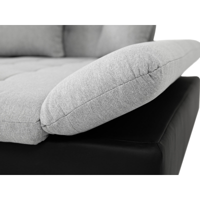 Moderní rohová sedačka HARUKA - žlutá 2, levý roh