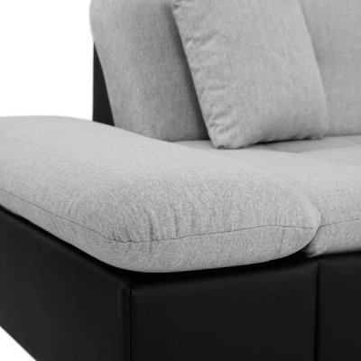 Moderní rohová sedačka HARUKA - žlutá 2, levý roh