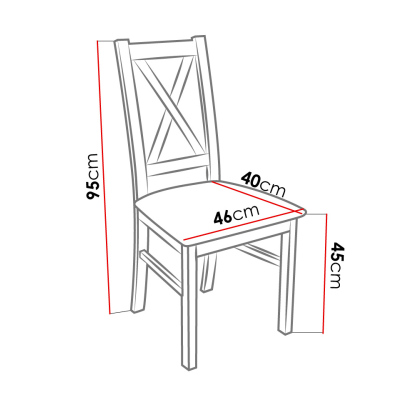 Jídelní set stůl a židle MOVILE 45 - bílý / šedý 1