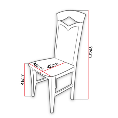 Kuchyňský jídelní set MOVILE 6 - wenge / šedá ekokůže