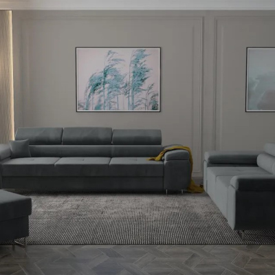 Designová sofa WILFRED 2 - šedá 7