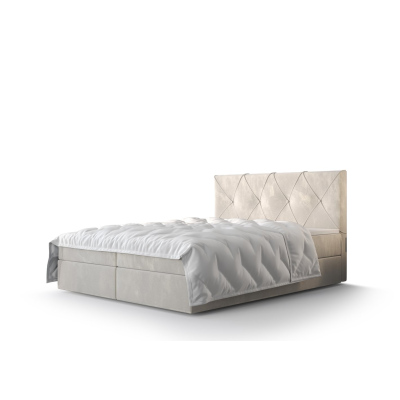 Hotelová postel LILIEN - 140x200, béžová