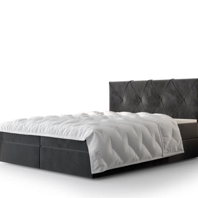 Hotelová postel LILIEN - 160x200, šedá