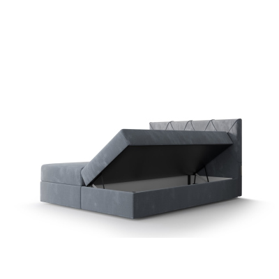 Hotelová postel LILIEN - 160x200, šedá