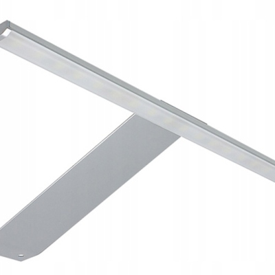 Nástěnná LED lampa KRIA - stříbrná