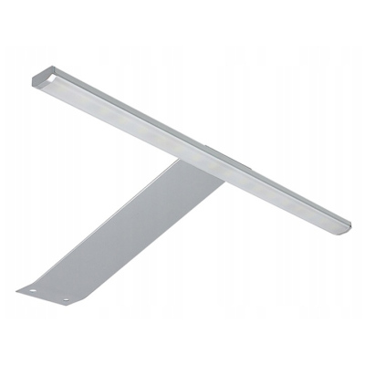 Nástěnná LED lampa KRIA - stříbrná