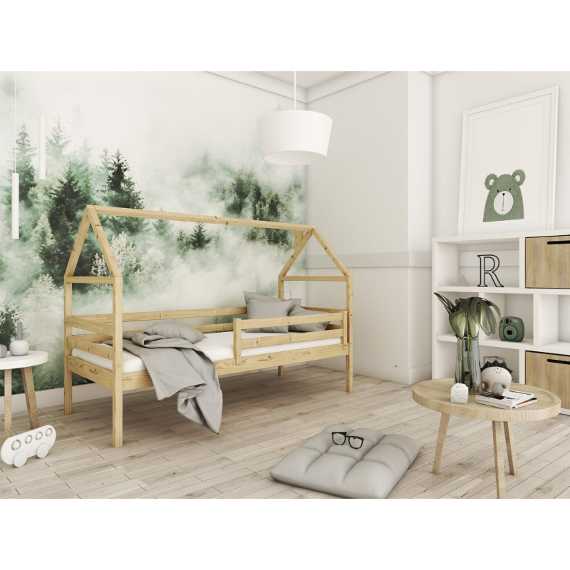 Dětská postel se šuplíky ALIA - 80x200, borovice