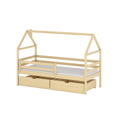 Dětská postel se šuplíky ALIA - 80x160, borovice