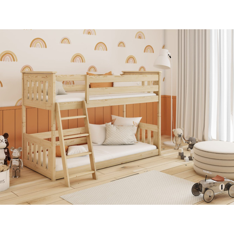 Patrová postel FABIENNE - 90x190, borovice