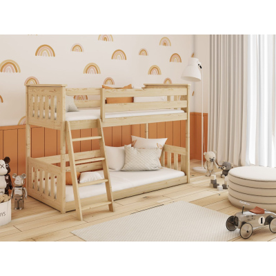 Patrová postel FABIENNE - 90x190, borovice