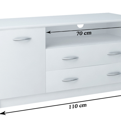 TV stolek THAI - dub sonoma