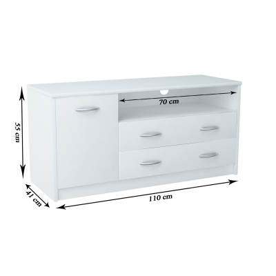 TV stolek THAI - dub sonoma