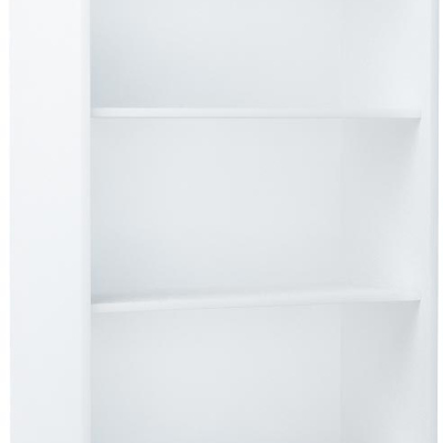 Vysoký policový regál TOMAI - bílý