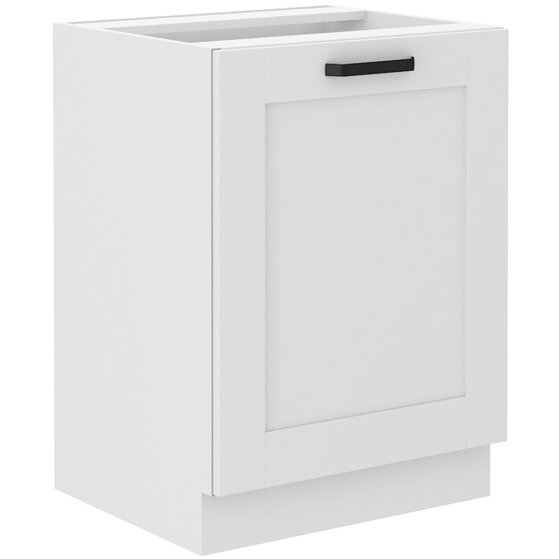 Dolní jednodveřová skříňka LAILI - šířka 60 cm, bílá