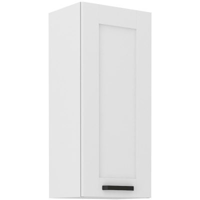 Vysoká horní skříňka LAILI - šířka 40 cm, bílá