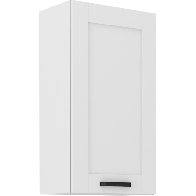 Vysoká horní skříňka LAILI - šířka 50 cm, bílá