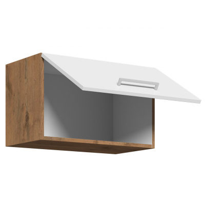 Digestořová skříňka VANYA - šířka 60 cm, matera / dub lancelot