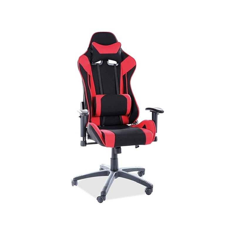 Herní židle VAJA - černá / červená