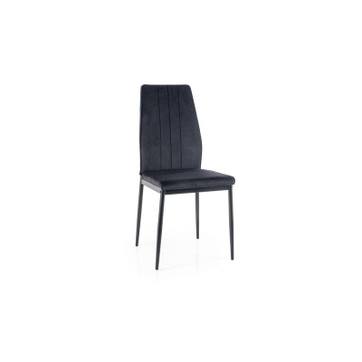 Čalouněná židle BRITA - černá