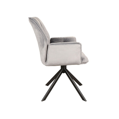 Otočná židle JADRANA 2 - šedá / černá