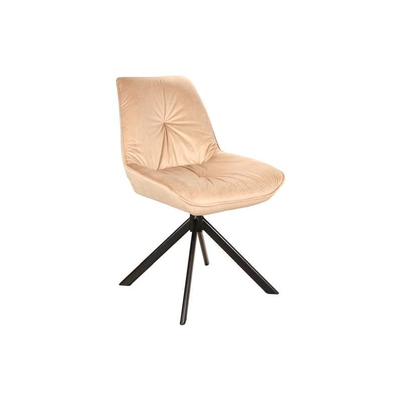 Otočná židle JADRANA 1 - béžová / černá