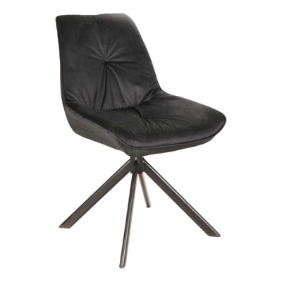 Otočná židle JADRANA 1 - černá