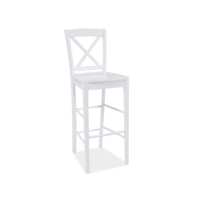 Barová židle LOLITA - bílá