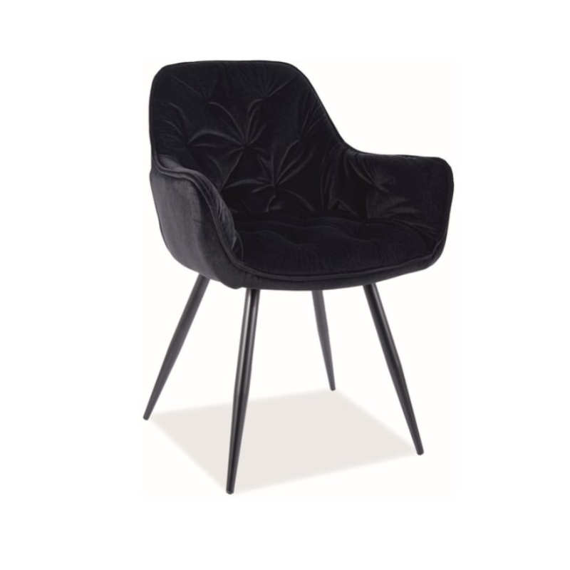 Jídelní židle LUSINE - černá