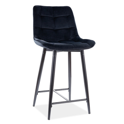 Malá barová židle LYA - černá