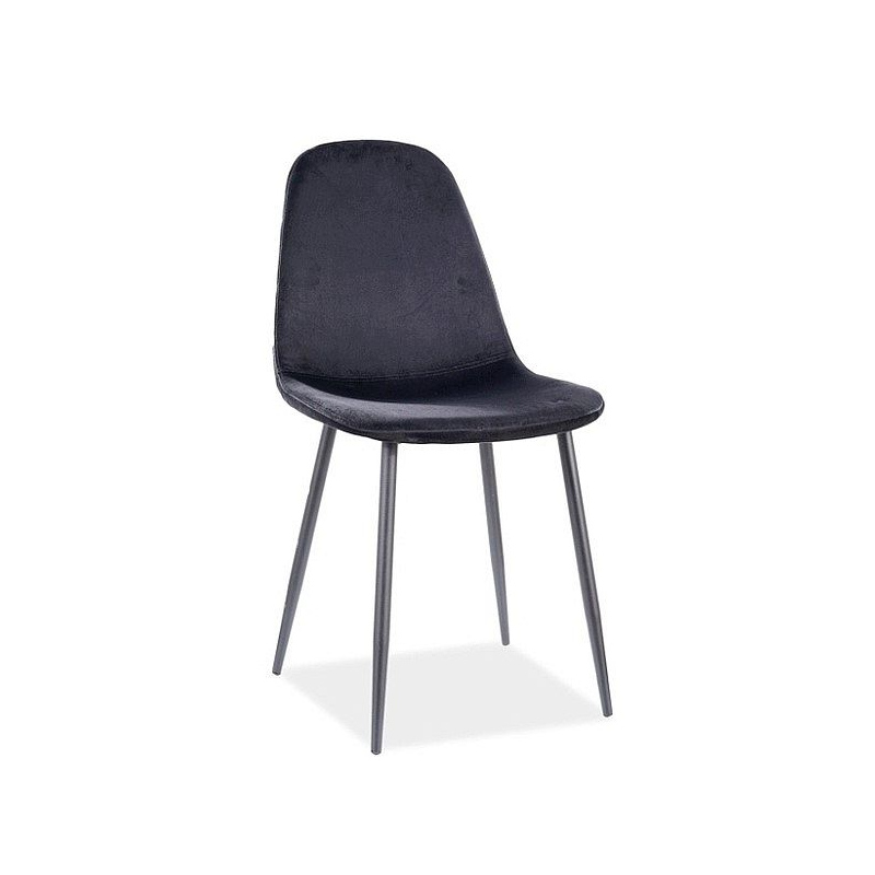 Čalouněná židle FRESIA - černá