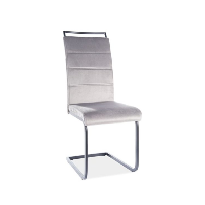 Čalouněná jídelní židle TALITA 3 - černá / šedá