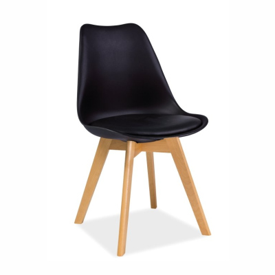 Jídelní židle KALIOPI 1 - buk / černá