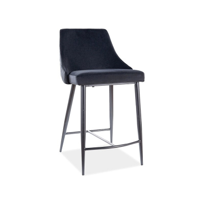 Malá barová židle LOTKA - černá