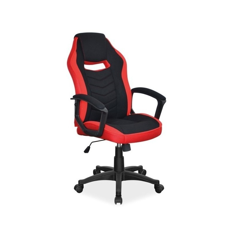 Kancelářská židle ELIDA - černá / červená