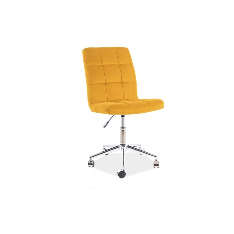 Otočná židle SKARLET - žlutá