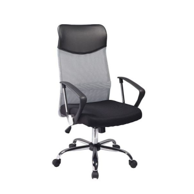 Otočná židle ESMERA 1 - šedá / černá