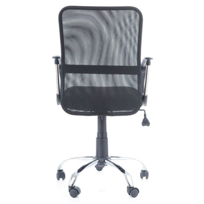 Otočná židle EFTYMIA - černá