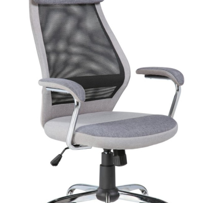 Otočná židle RADOSLAVA - šedá