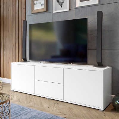 Televizní stolek FILA - bílý