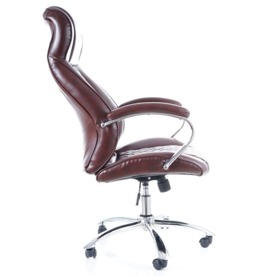 Kancelářská židle RAJSA - hnědá
