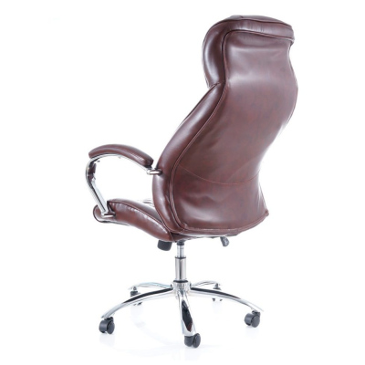 Kancelářská židle RAJSA - hnědá