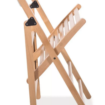 Skládací jídelní židle JAKUBKA - bílá