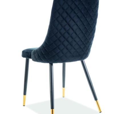 Čalouněná židle LOTKA 3 - černá