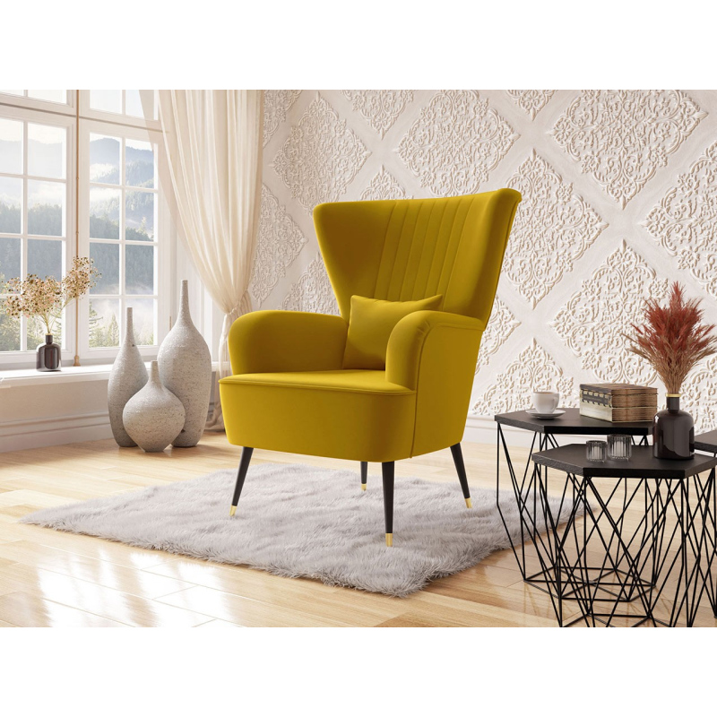 Křeslo SHABA - žluté