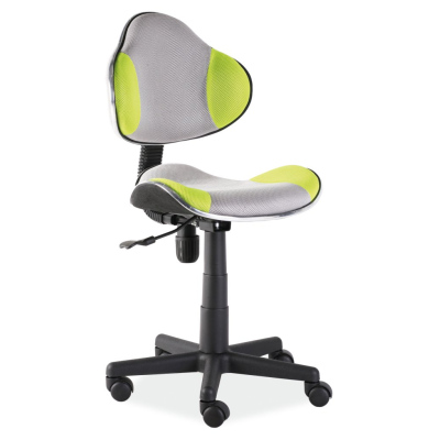 Dětská židle TENA 2 - zelená / šedá